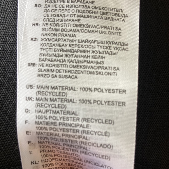 Small Adidas black golf polo - Picture 7 of 7